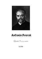 Dvorak - String Quartet No.4 – Score & Parts